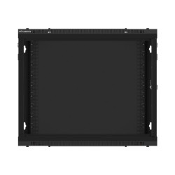 LANBERG 19'' RACKOVÁ SKRIŇA PRO MONTÁŽ NA STENU 9U/600X450 PRO VLASTNÚ MONTÁŽ S KOVOVÝMI DVERAMI ČIERNA