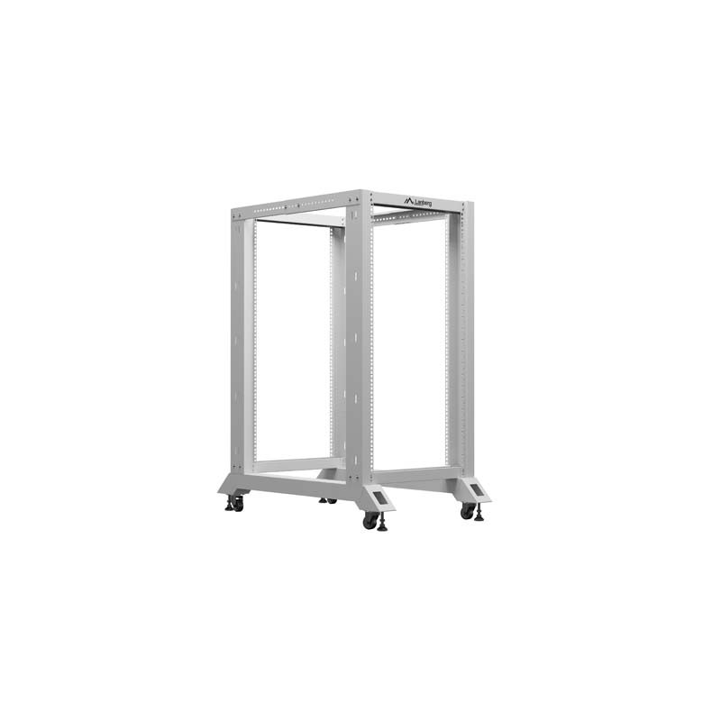 LANBERG OTVORENÝ RACK 19'' 22U 600X1000 ŠEDÝ