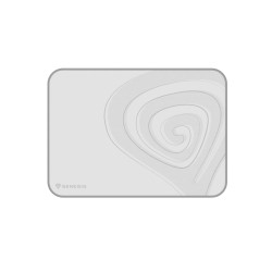 Genesis herná podložka pod myš CARBON 400 M LOGO 350X250mm, biela