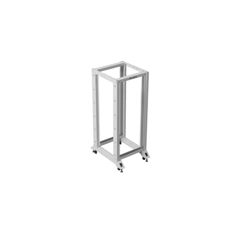 LANBERG OTVORENÝ RACK 19'' 27U 600X800 ŠEDÝ