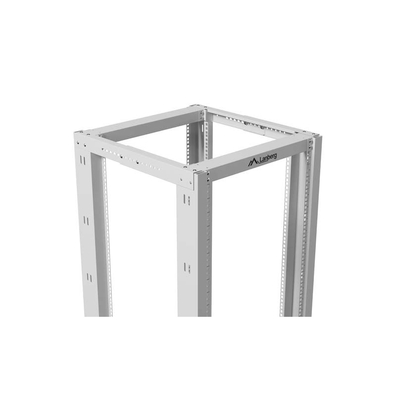 LANBERG OTVORENÝ RACK 19'' 27U 600X800 ŠEDÝ