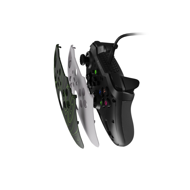 Drôtový gamepad Genesis MANGAN 300, pre PC/Switch/Mobil, biely