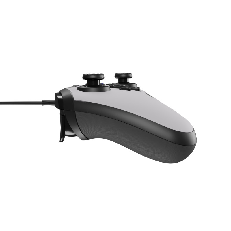 Drôtový gamepad Genesis MANGAN 300, pre PC/Switch/Mobil, biely