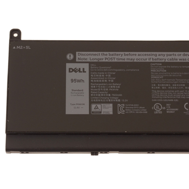 DELL Batérie 6-cell 95W/HR LI-ON Precision M7530, M7540, M7730, M7740