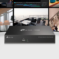 TP-LINK - VIGI NVR1008H 8 Channel Network Video Recorder