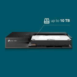 TP-LINK - VIGI NVR1008H 8 Channel Network Video Recorder