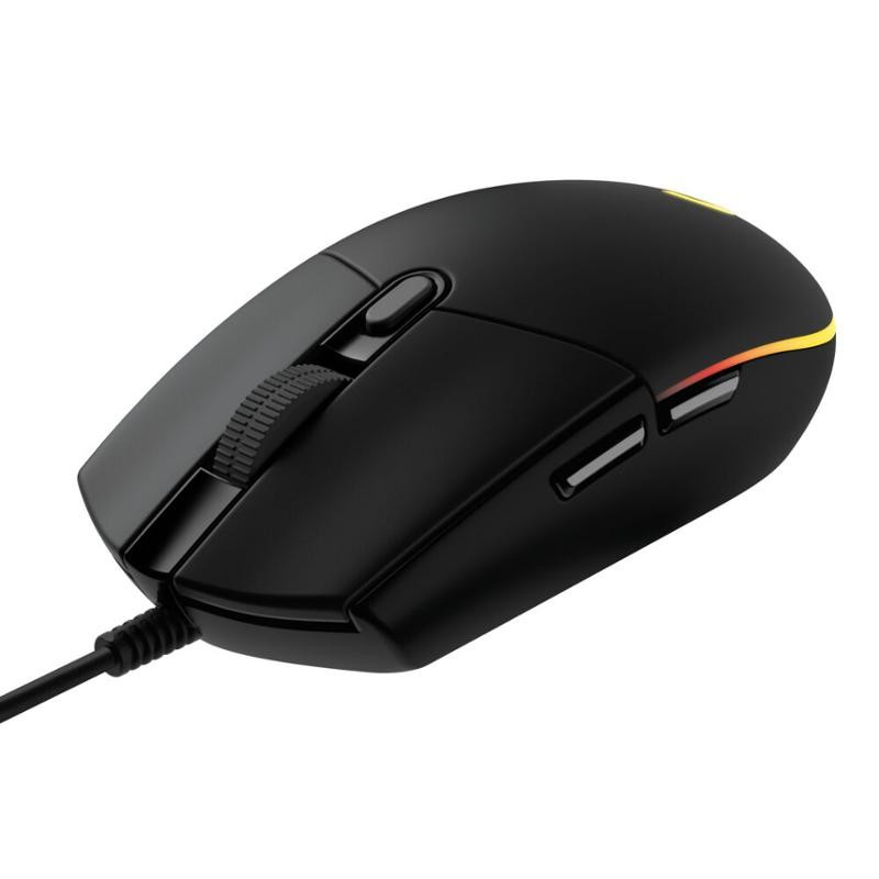 LOGITECH OEM - Logitech G203 Gen2/Herná/Optická/Pre pravákov/8 000 DPI/Drôtová USB/Čierna