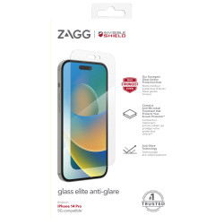 INVISIBLESHIELD - ZAGG Invisible Shield Elite AntiGlare sklo iPhone 14 Pro