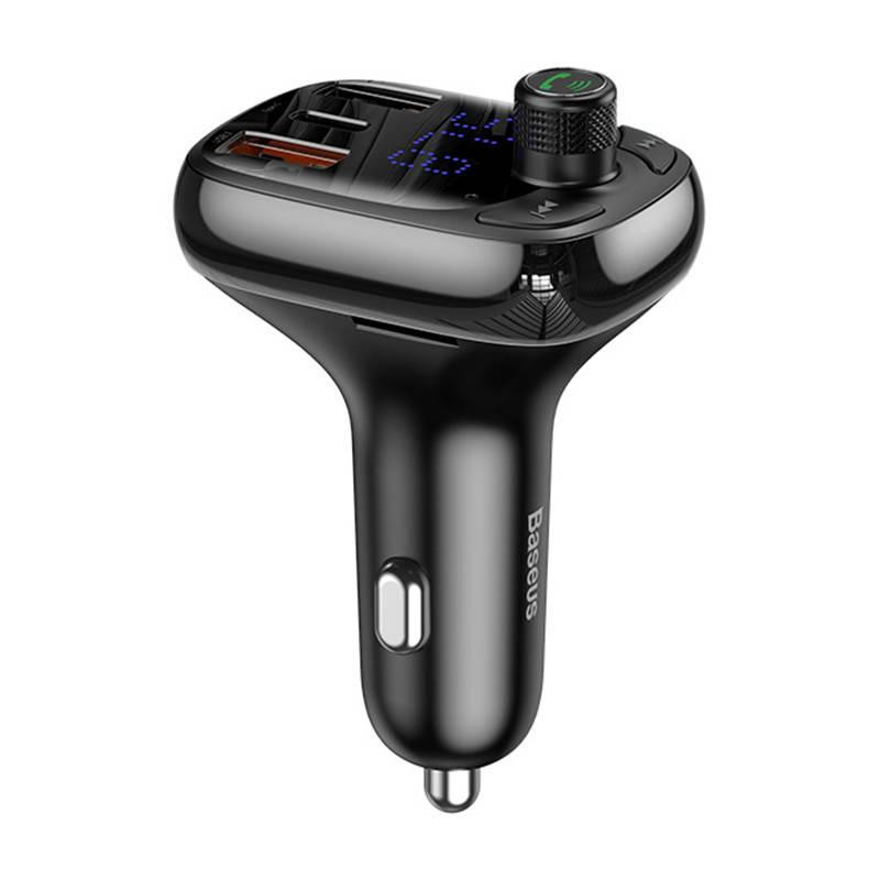 NONAME - Baseus Bluetooth FM Transmiter S13 T-shaped čierny