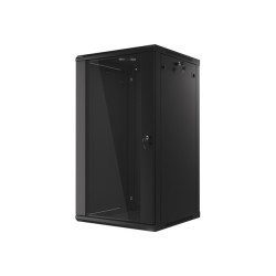 LANBERG 19'' RACKOVÁ SKRIŇA PRO MONTÁŽ NA STENU 22U/600X600 (FLAT PACK) ČIERNA V2