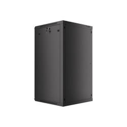 LANBERG 19'' RACKOVÁ SKRIŇA PRO MONTÁŽ NA STENU 22U/600X600 (FLAT PACK) ČIERNA V2