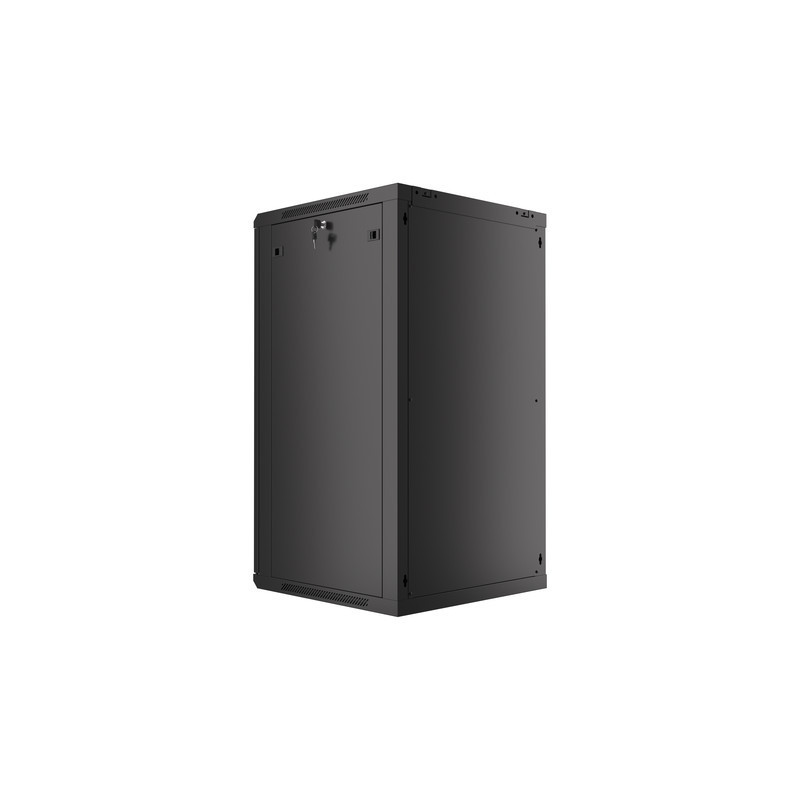 LANBERG 19'' RACKOVÁ SKRIŇA PRO MONTÁŽ NA STENU 22U/600X600 (FLAT PACK) ČIERNA V2