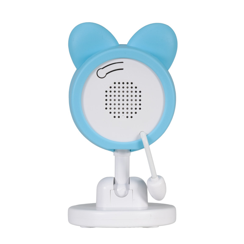 EVOLVEO Baby Monitor N35, detská pestúnka s kamerou, VOX, teplomer, nočné videnie, RGB svetlo, Modrá
