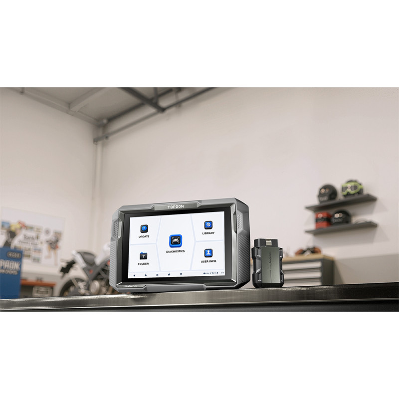 VIKING - TOPDON diagnostické zariadenie UltraDiag Moto/RAM 2GB/10000mAh/Android/12V DC/4jadrový procesor