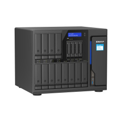 QNAP TS-1655-8G (8core 2,8 GHz, 8 GB RAM, 12 x 3,5 ''+4 x 2,5'' SATA, 2 x M.2 NVM slot, 2 x 2,5 GbE, 3 x PCIe)