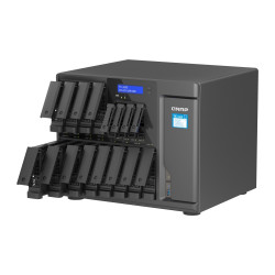 QNAP TS-1655-8G (8core 2,8 GHz, 8 GB RAM, 12 x 3,5 ''+4 x 2,5'' SATA, 2 x M.2 NVM slot, 2 x 2,5 GbE, 3 x PCIe)