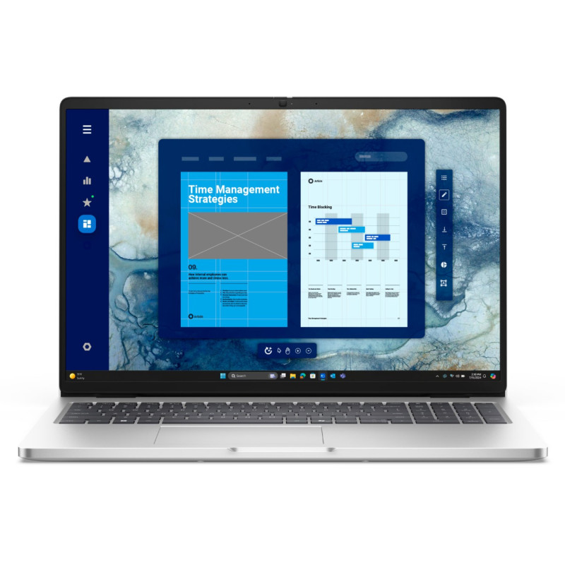Dell Pre 16/PC16250/U5-235U/16''/WUXGA/16GB/512GB/Intel int/W11P/Platinum/3R NBD