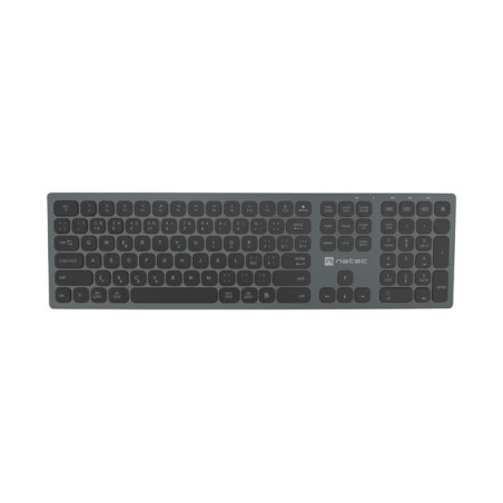 Natec klávesnica DOLPHIN/Bezdrôtová Bluetooth/ CZ- SK layout/Šedá