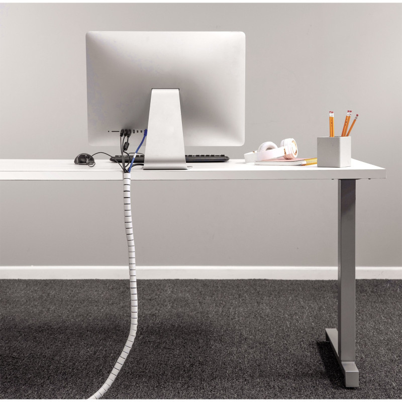 Fellowes Cablezip organizér a chránič kabeláže biely