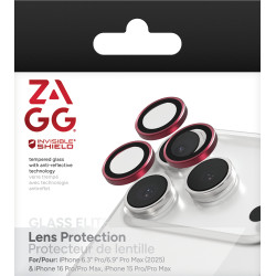 ZAGG Premium Ochranná šošovka Apple 17 Pro/17 Pro Max/16 Pro/16 Pro Max/15 Pro/15 Pro Max - ružová
