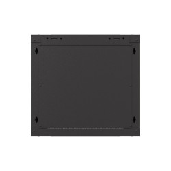 LANBERG 19'' RACKOVÁ SKRIŇA PRO MONTÁŽ NA STENU 9U/540X350 (FLAT PACK) S PROSKLENÝMI DVERMI ČIERNA