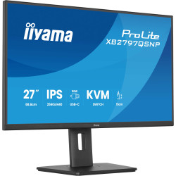 iiyama ProLite/XB2797QSNP-B1/27''/IPS/QHD/75Hz/1ms/Čierna/5R