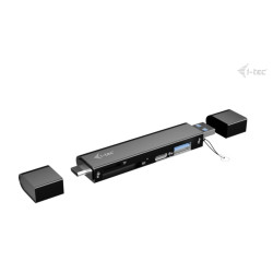 i-tec USB-C/USB-A Dongle SD/microSD karta reader + 2x USB port (1x USB-A, 1x USB-C)