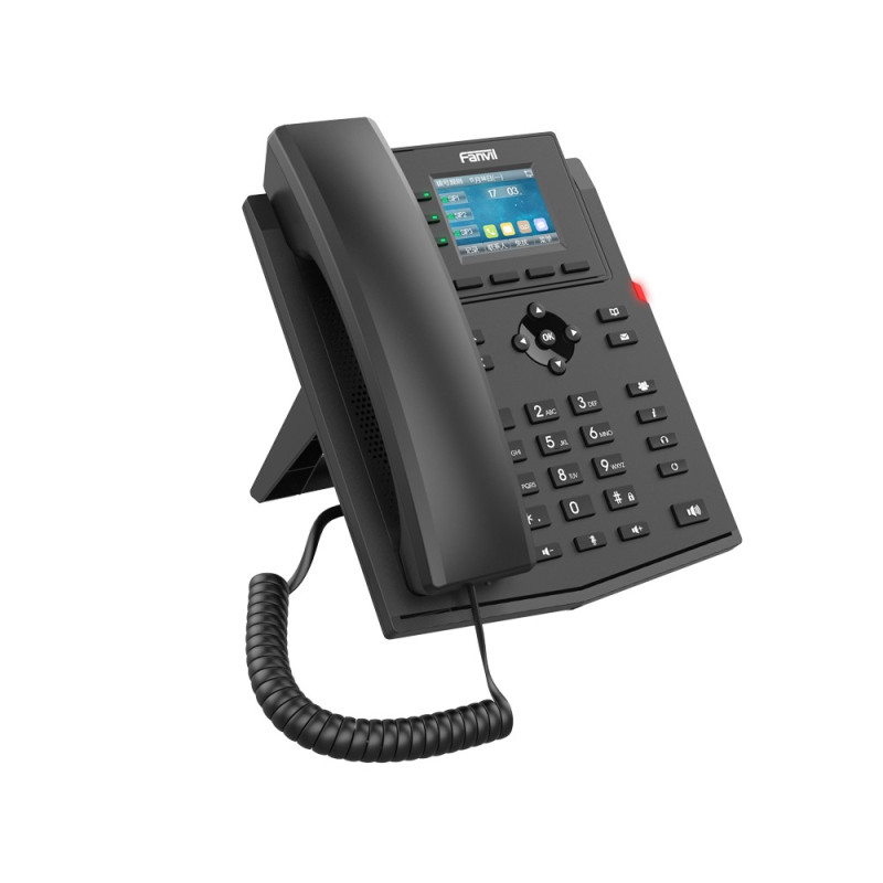GRANDSTREAM - Fanvil X303-2, dvojvodičový IP telefón, 4 SIP účty, 2,4''farebný displej, 3DSS