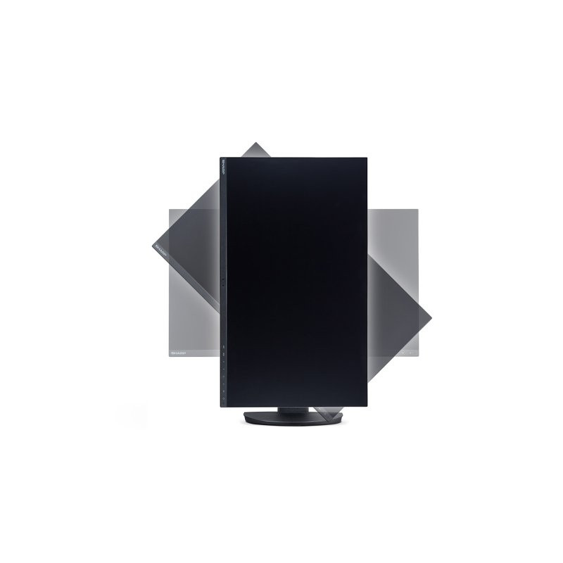 SHARP/NEC - NEC Sharp/EA272U/27''/IPS/4K UHD/75Hz/5ms/Čierna/3R