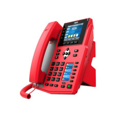 GRANDSTREAM - Fanvil X5U-R SIP červený tel., 3,5'' bar.disp. + 2,4'' disp., 16SIP, 4link.tl.
