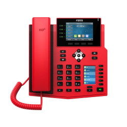 GRANDSTREAM - Fanvil X5U-R SIP červený tel., 3,5'' bar.disp. + 2,4'' disp., 16SIP, 4link.tl.