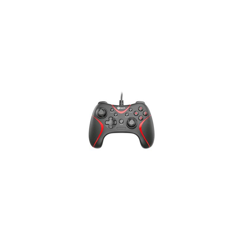 Gamepad C-TECH Theon pre PC/PS3, 2 programovateľné makro tlačidlá, 2x analóg, X-input, vibračné, 1,8
