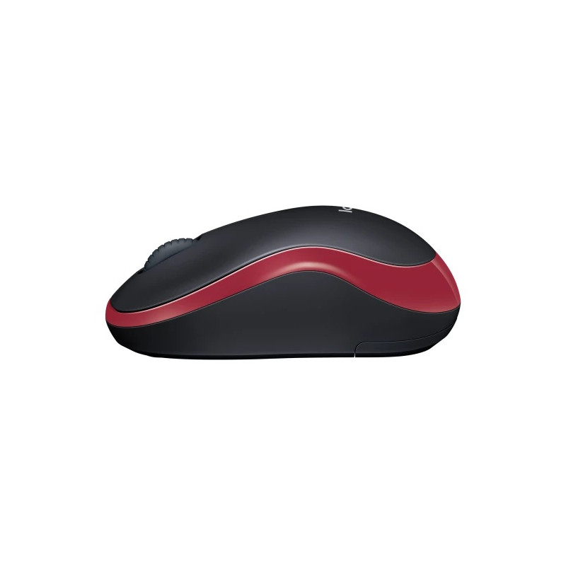 LOGITECH - PROMO myš Logi Wireless Mouse M185, Red