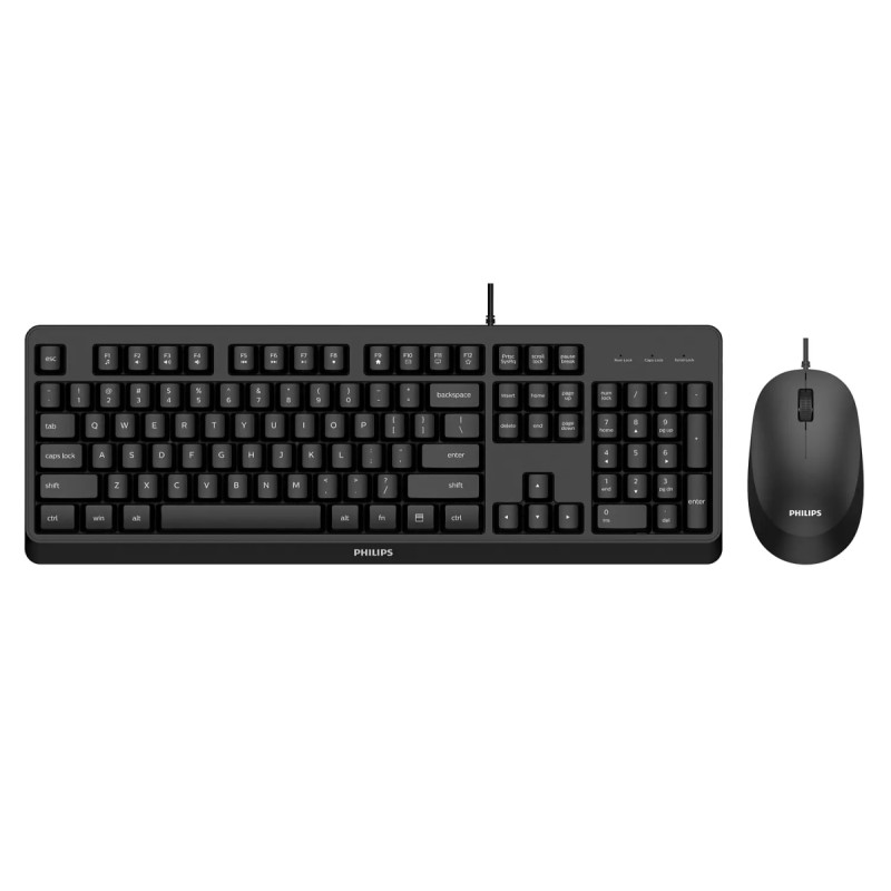 Philips klávesnica SPT6207BL - drôtová, US