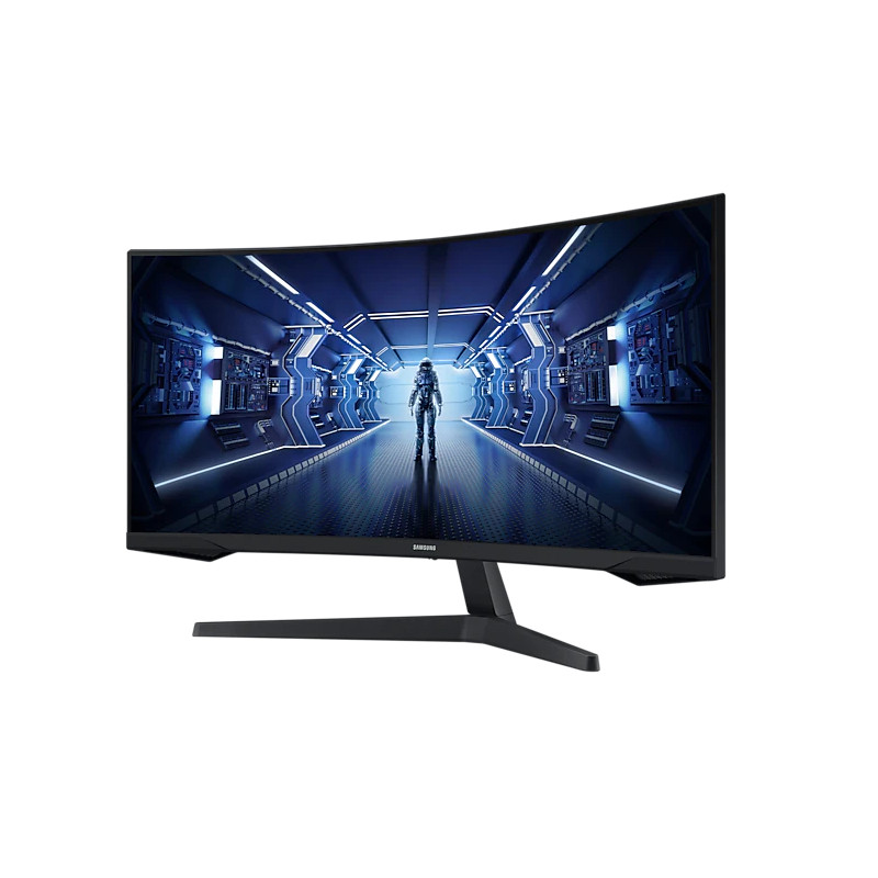 Samsung Odyssey/G55T/34''/VA/3440x1440/165Hz/1ms/Black/2R