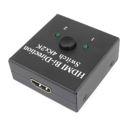 PremiumCord HDMI Switch 4K, FULL HD 1080p obochsmerný 2-1 alebo 1-2