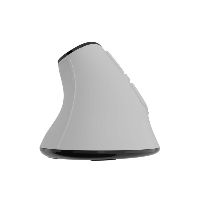 Vertikálna bezdrôtová myš Natec EUPHONIE PRO/Vertikálna/Blue Sense/Pre pravákov/2 400 DPI/USB+BT/Biela