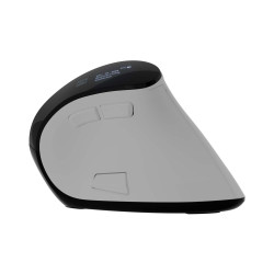 Vertikálna bezdrôtová myš Natec EUPHONIE PRO/Vertikálna/Blue Sense/Pre pravákov/2 400 DPI/USB+BT/Biela