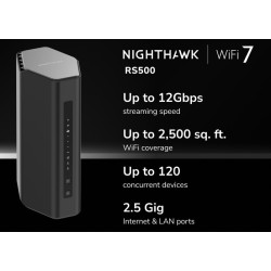 NETGEAR - 3PT NIGHTHAWK WIFI 7 BE12000 ROUT