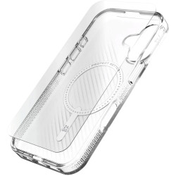 ZAGG Bundle Luxe SNAP PCR sklo 360 Apple iPhone 16 Plus Priehľadný