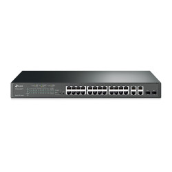 TP-Link SL2428P 24x10/100Mbps+4xGb smart switch, 250W POE+ Omada SDN