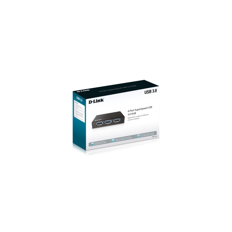 D-Link DUB-1340 4-Port Superspeed USB 3.0 HUB