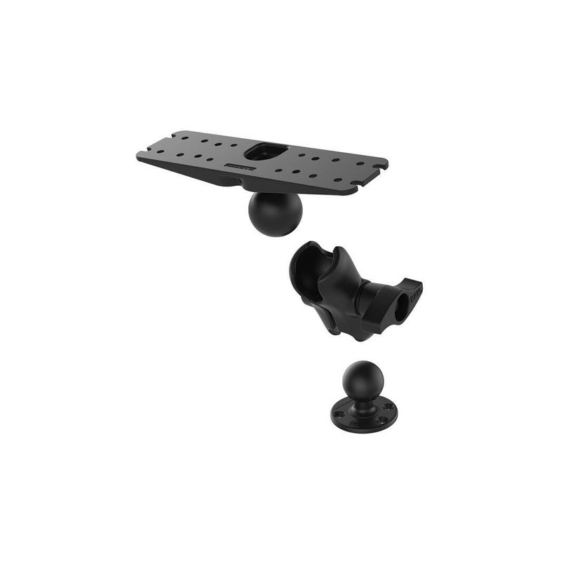 NONAME - RAM zostava - základňa 11''x 3'' s krátkym ramenom a guľatou základňou 3,68''s guľovým kĺbom 2,25''