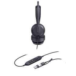 Yealink UH42 Dual UC USB-C/A, drôtová náhlavná
