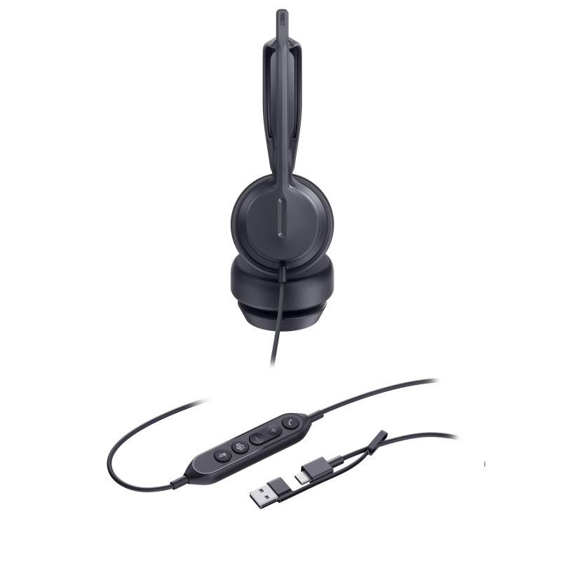 Yealink UH42 Dual UC USB-C/A, drôtová náhlavná