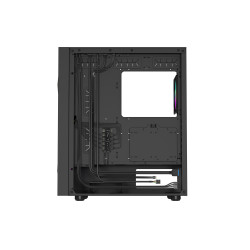 Počítačová skriňa Genesis DIAXID 605 ARGB/Midi Tower/Transpar./Čierna