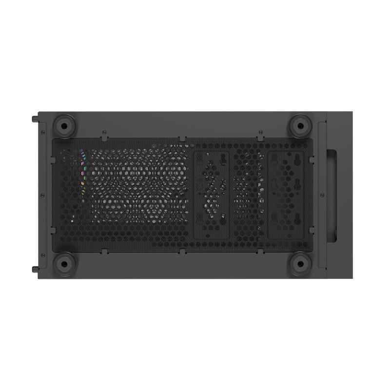 Počítačová skriňa Genesis DIAXID 605 ARGB/Midi Tower/Transpar./Čierna