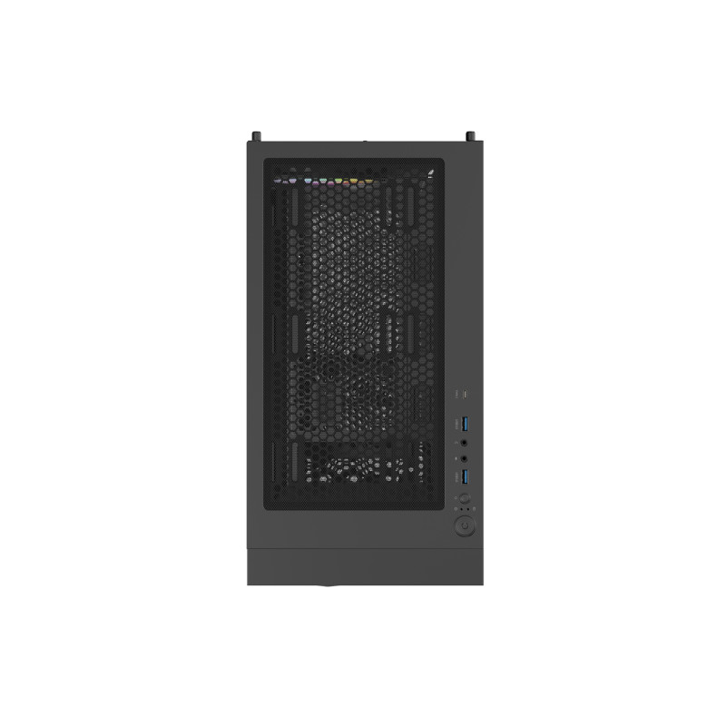 Počítačová skriňa Genesis DIAXID 605 ARGB/Midi Tower/Transpar./Čierna