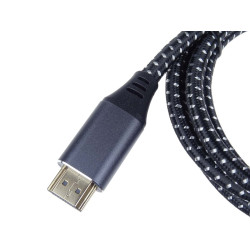PremiumCord ULTRA HDMI 2.1 High Speed + Ethernet kábel 8K @ 60Hz, pozlátené 1m