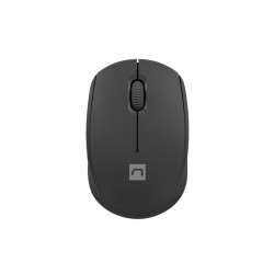 Myš Natec STORK/Kancelárska/Optická/1 600 DPI/Bezdrôtová USB/Čierna